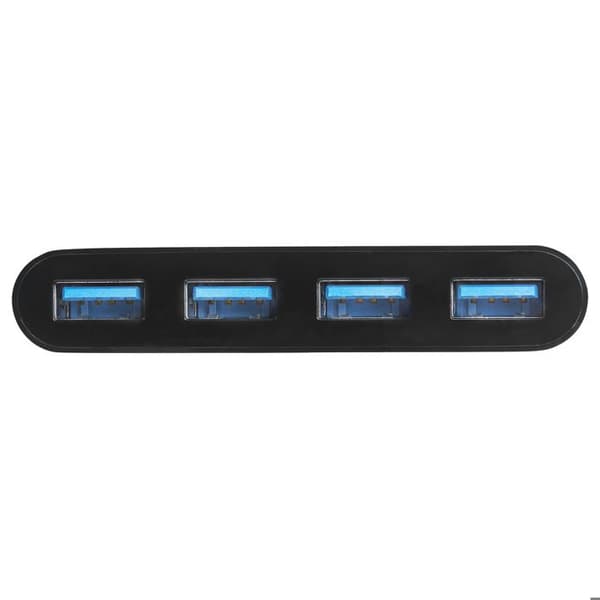 USB-C-hub - STARTECH.COM - 4 portar - Bussmatad - USB 3.0 - Svart