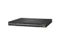 Pikkukuva 3 / 4: HPE Aruba Networking CX 8100 48x10G SFP+ 4x40/100G QSFP28-kytkin - kytkin - L3 - Hallittu - 48 x 1 Gigabit / 10 Gigabit SFP / SFP+ + 4 x 40 Gigabit Q