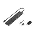 Miniatyrbild 3 av 4: CONCEPTRONIC HUBBIES08BP HUB &amp; HUB USB 2.0 480 MBIT-S SVART