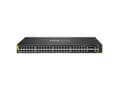 Miniatyrbild 2 av 5: HPE Aruba Networking CX 6200F 48G Class 4 PoE 4SFP 370W Switch - Switch - max. staplingsavstånd 10 kms - L3 - Administrerad - 48 x 10/100/1000 (PoE+)