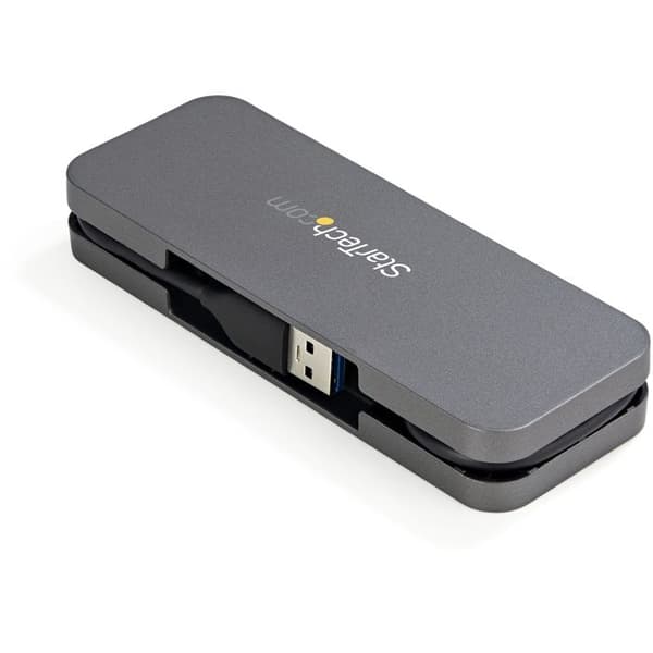 USB 3.0-hub - STARTECH.COM - HB30AM4AB - 4 portar - 5 Gbps - Kabel 28 cm