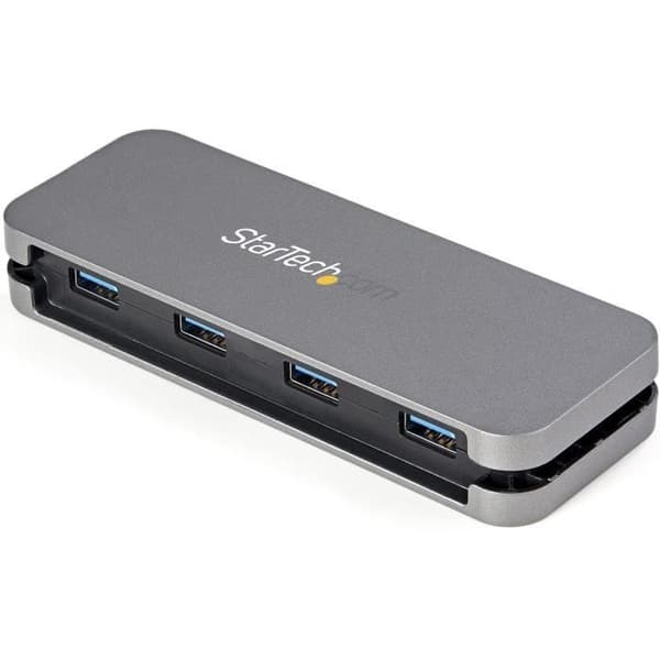 USB 3.0-hub - STARTECH.COM - HB30AM4AB - 4 portar - 5 Gbps - Kabel 28 cm