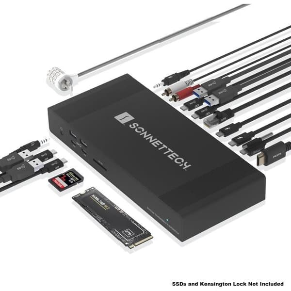 Thunderbolt 4-hub - SONNET - Echo 20 - 3 Thunderbolt 4-portar - 100W - HDMI 2.1