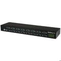 Miniatyrbild 1 av 4: USB Seriell Hub - STARTECH - USB till 16x DB9 RS232 Adapter - Rackmonterbar - FTDI - Svart