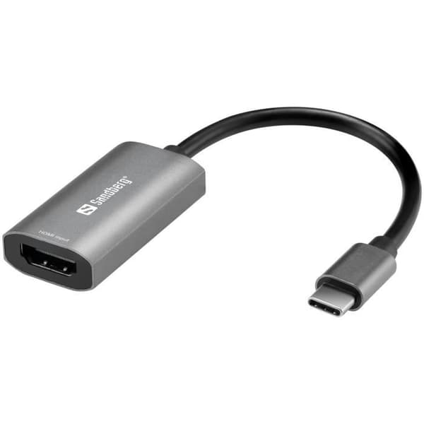 SANDBERG 136-36 GRÅ USB GRAFISK ADAPTER