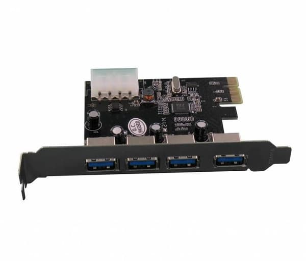 LOGILINK PCIexpress 4X USB3.0 4-portskort