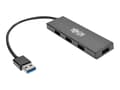 Miniatyrbild 2 av 3: USB-hubb - EATON TRIPPLITE - 4-Port Ultra-Slim - USB 3.0 - Bärbar - 4 portar