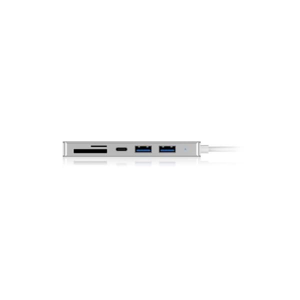 USB-hubb - ICY BOX - IB-HUB1413-CR - USB 3.0 Typ-C - 3 portar - Aluminium Silver