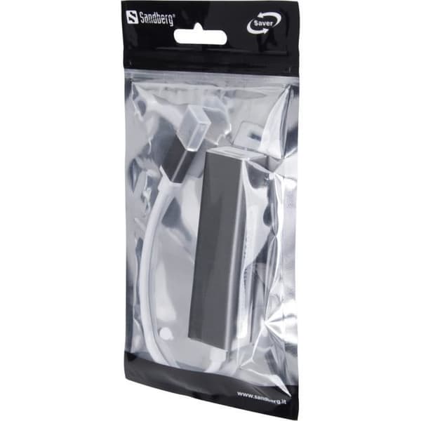 SANDBERG USB 3.0 HUB 4-PORTAR SAVER (333-88)