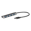 Miniatyrbild 3 av 3: USB-hub - I-TEC - Metall - 4 portar USB 3.0 - Extern - PC, Mac