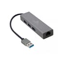 Miniatyrbild 1 av 2: ADAPTADOR DE RED GEMBIRD A-AMU3-LAN-01 USB AM GIGABIT CON HUB USB 3.0 DE 3 PUERTOS