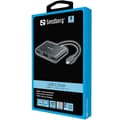 Miniatyrbild 4 av 4: SANDBERG USB-C DOCK 2XHDMI+1XVGA+USB+PD (136-35)