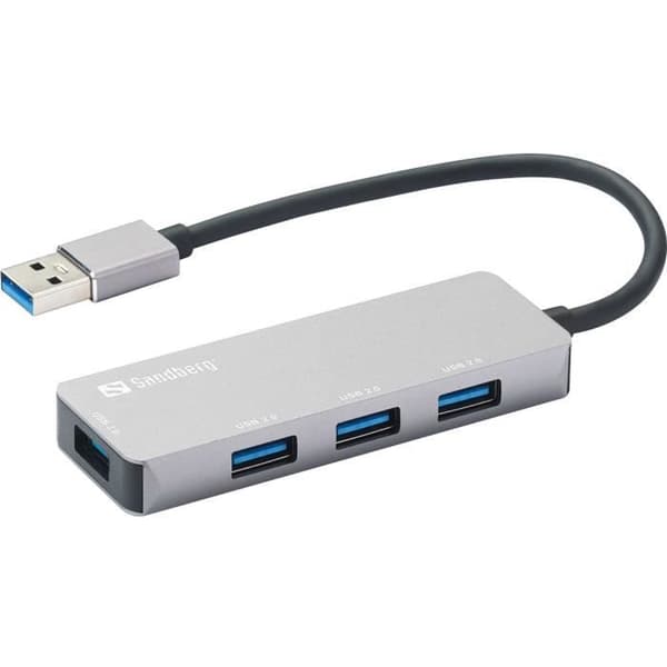 SANDBERG 333-67 HUB &amp; KONCENTRATOR USB 3.2 GEN 1 (3.1 GEN 1) TYPE-A 5