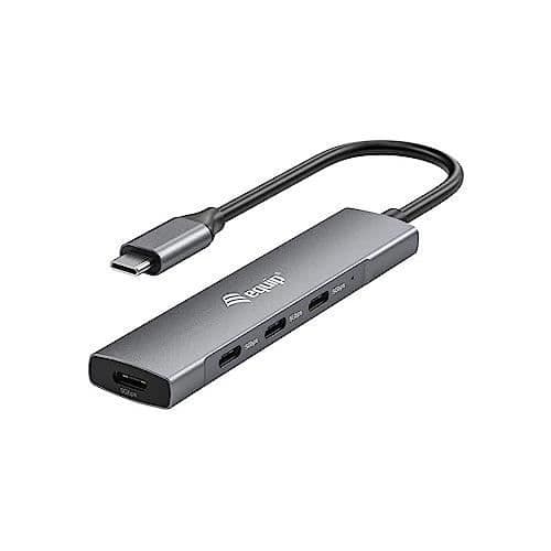 UTRUSTNING 128963 USB-C 4 PORTAR USB 3.2 GEN 1 HUB