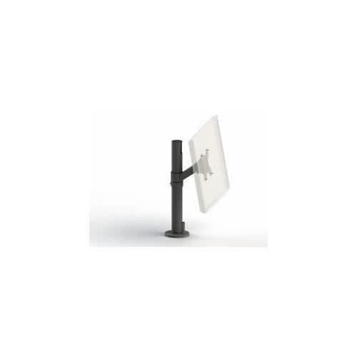 GENERIC 0881493007185 - KVM SWITCH - SpacePole SPV1101-02 stödsats (stolpefäste, skärm VESA 75/100 - svart, VESA