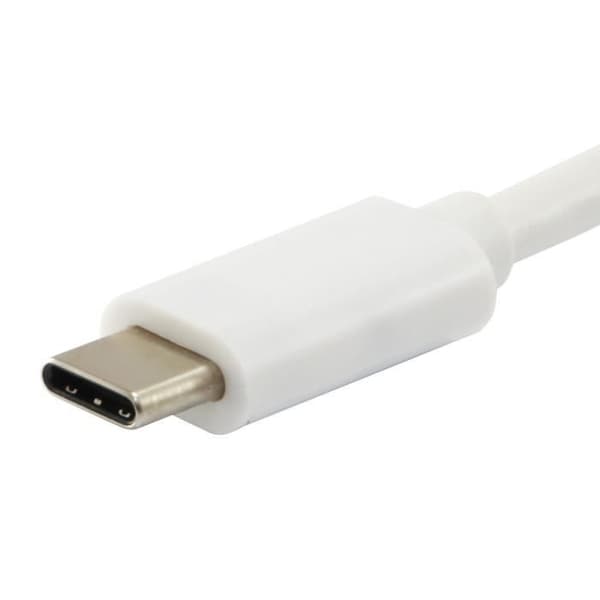 Utrusta 133462, USB 3.0 (3.1 Gen 1) Typ-C, USB 3.0 (3.1 Gen 1) Typ-A, USB 3.0 (3.1 Gen 1) Typ-C,VGA, CE, RoHS, Vit, Plast
