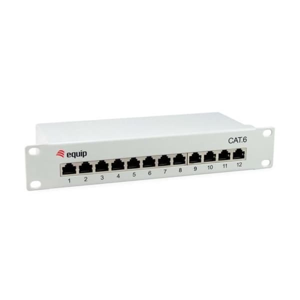Nätverksswitch - EQUIP - 208014 1U (20801407201) - 12 portar - Gigabit Ethernet - RoHS hållbarhetscertifikat