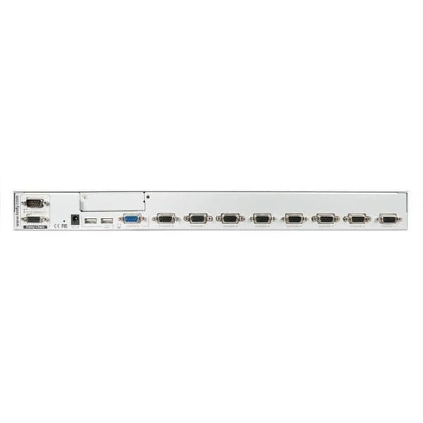 VGA, USB OCH PS/2 Combo KVM Switch, 8 portar
