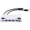 Miniatyrbild 2 av 4: USB-C-hubb - LMP - Anslutningshub - 7 portar - Diskret fäste - Silver