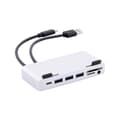Miniatyrbild 1 av 4: USB-C-hubb - LMP - Anslutningshub - 7 portar - Diskret fäste - Silver