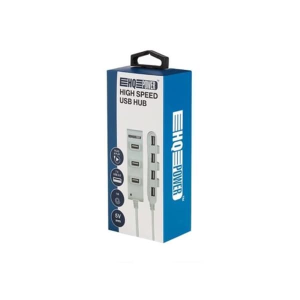 HQ-Power HIGH SPEED USB 2.0 HUB - 7 PORTAR