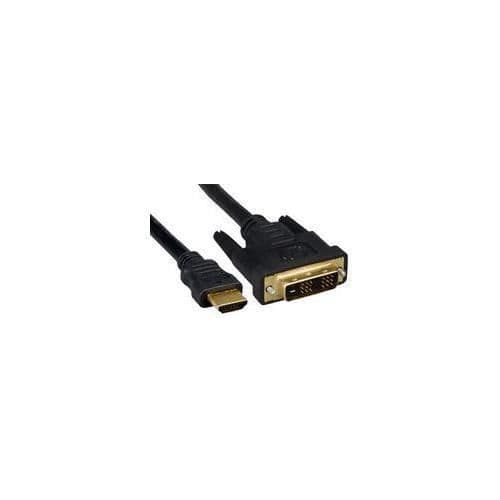 GENERISK 5711783368533 - KVM SWITCH - HDMI 19 - DVI-D 18+1 1,5 m M-M Upplösning: HDTV upp till 1080p guldpläterade kontakter