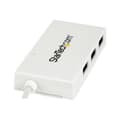 Miniatyrbild 4 av 4: Hub USB-C - STARTECH - 4 portar USB 3.0 - 1x USB-C 3x USB-A - Bussmatad - Vit