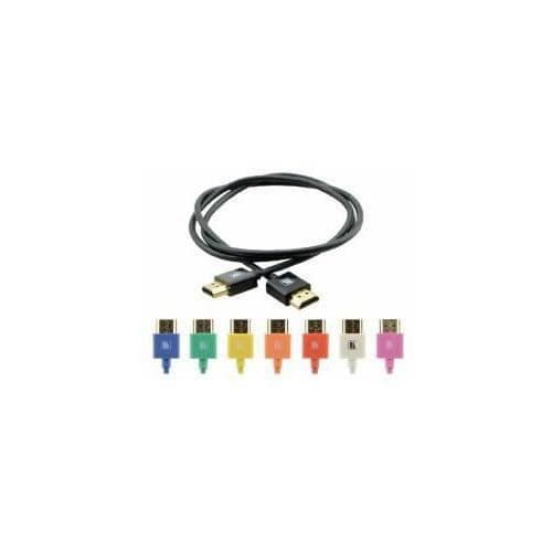 KVM-switch - Kramer Electronics - 0,9 m HDMI - HDMI-kabel inkluderad - Svart - High Speed med Ethernet