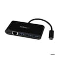 Miniatyrbild 3 av 3: USB 3.0-hub - STARTECH - 3 portar - Gigabit Ethernet - Power Delivery - Kompakt och bärbar