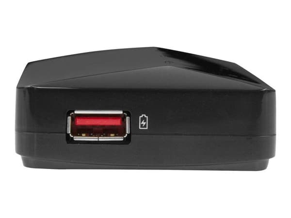 STARTECH 4-portars USB 3.0 Hub plus dedikerad laddningsport - USB-hubb med snabbladdningsstation - 1x 2,4 A
