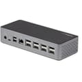 Miniatyrbild 2 av 3: USB-C-docka - Startech - DK31C4DPPDUE - 4 portar - 10 Gbit/s - Fyrdubbel skärm