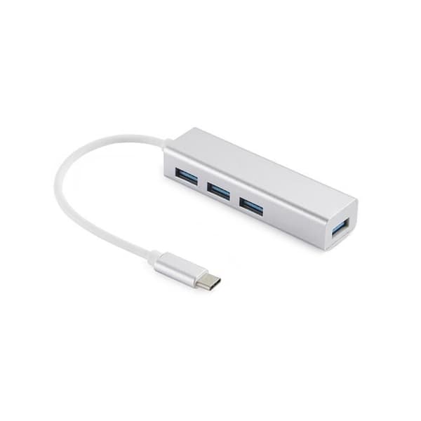 Hub USB - Sandberg - 336-20 - 4 portar USB 3.2 Gen 1 - Aluminium - USB-C