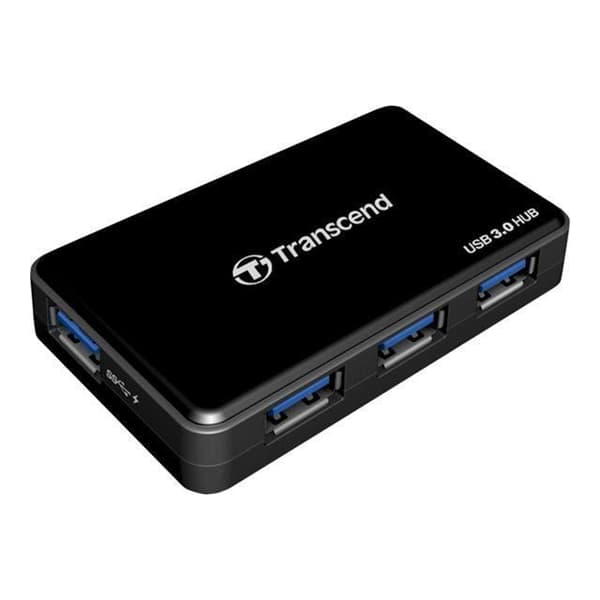 TRANSCEND HUB 3 Hub - 4 x SuperSpeed USB 3.0 - Stationär dator