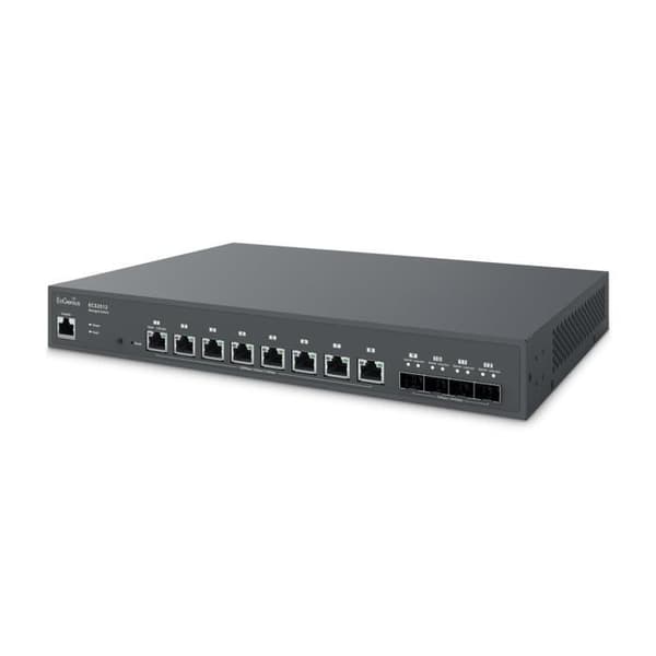 EnGenius ECS2512 Hanterad L2+ Switch 8 portar 2.5G Ethernet Svart
