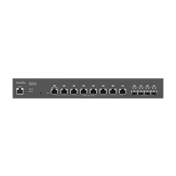 EnGenius ECS2512 Hanterad L2+ Switch 8 portar 2.5G Ethernet Svart