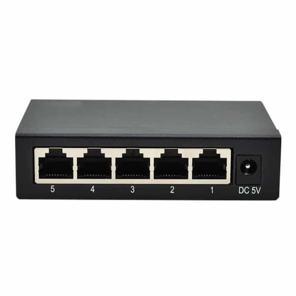 DIPROGRESS DPNS05GM 5-portars Gigabit Ethernet 10G svart icke hanterad nätverksbrytare