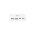 Miniatyrbild 3 av 3: DICOTA USB-C BÄRBART HUB 4-I-1 SVART D31731