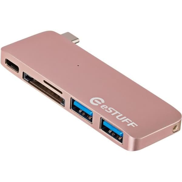 eSTUFF ES84121-ROSA, USB 3.1 (3.1 Gen 2) Typ-C, USB 3.0 (3.