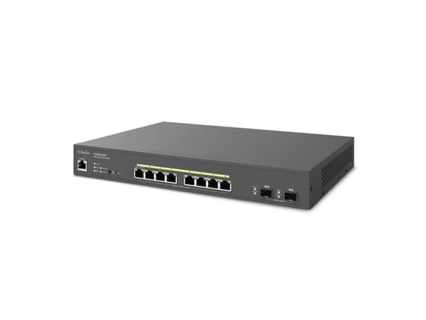 EnGenius ECS2510FP, hanterad, L2+, 2.5G Ethernet (100/1000/2500), Strömförsörjning via Ethernet (PoE) stöd, Rackmontering