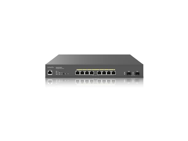 EnGenius ECS2510FP, hanterad, L2+, 2.5G Ethernet (100/1000/2500), Strömförsörjning via Ethernet (PoE) stöd, Rackmontering