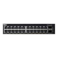 Miniatyrbild 2 av 4: Dell Networking X1026P Smart Web Hanterad Switch 24x 1GbE PoE (upp till 12x PoE+) och 2x 1GbE SFP portar/X1026X1026P Begränsad Livstidsgaranti- USED