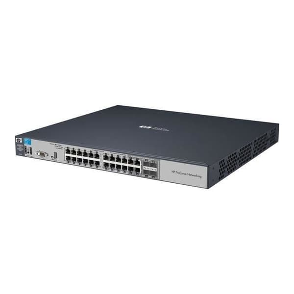 HP ProCurve 3500-24 Switch - Managed - 20 portar - Intern strömförsörjning- USED Silver