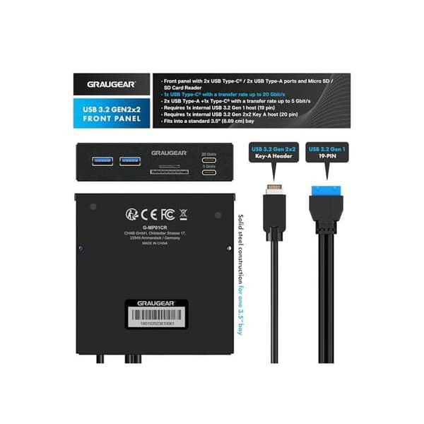 Graugear Multi Frontblende ave