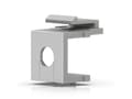 Miniatyrbilde 1 av 5: Ubiquiti UACC-Keystone-Blank-Insert-TH, Kabelbrett, Polykarbonat (PC), Hvit, 16,3 mm, 14,6 mm, 18 mm