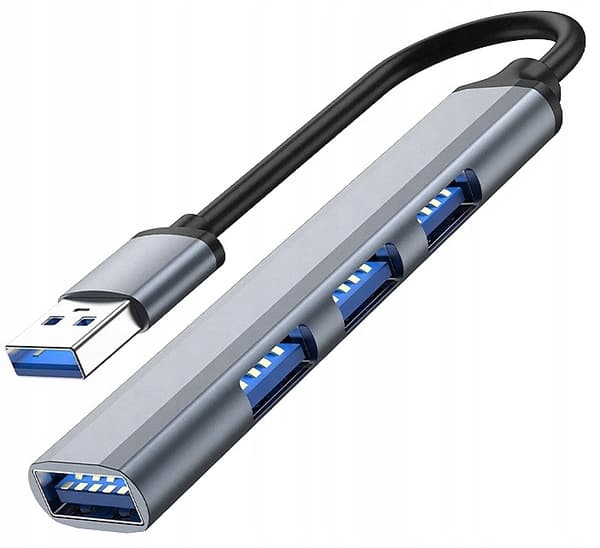 USB-HUBBADAPTER 4x USB 3.0-PORTREPLIKATORSPLITTER