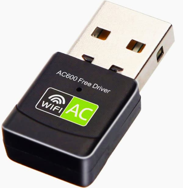 USB-netværkskort USB-adapter 600 Mbps 5 GHz