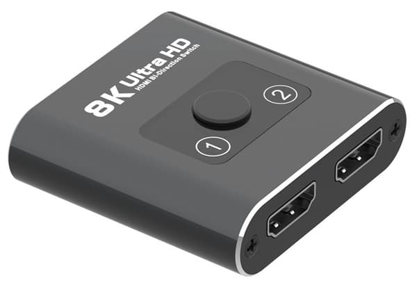 Kytkin HDMI 2.1 Kytkin 8k 60Hz 4k 120Hz Kaksisuuntainen