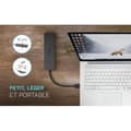 Miniatyrbild 5 av 6: USB-C-hubb I-TEC med 4 USB 3.0-portar med integrerad 20 cm kabel