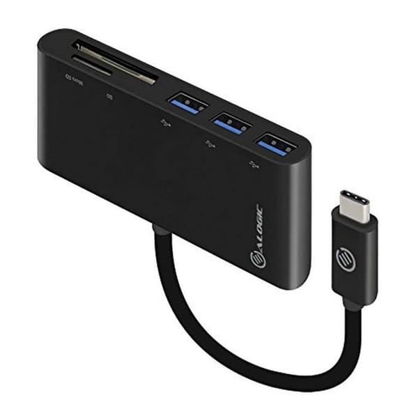 Hub Alogic - UC3ACR - Gränssnittskort/Adapter USB 3.2 Gen 1 (3.1 Gen 1) ()