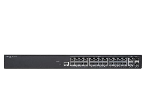GS-2426, hanterad, L2, Gigabit Ethernet (10/100/1000), Rackmontering, 1U Svart